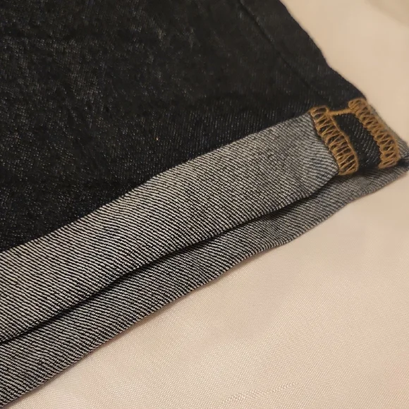 EUC U.S. Polo Assn. Jean Shorts Size 5/6 Dark Blue - Picture 8 of 11